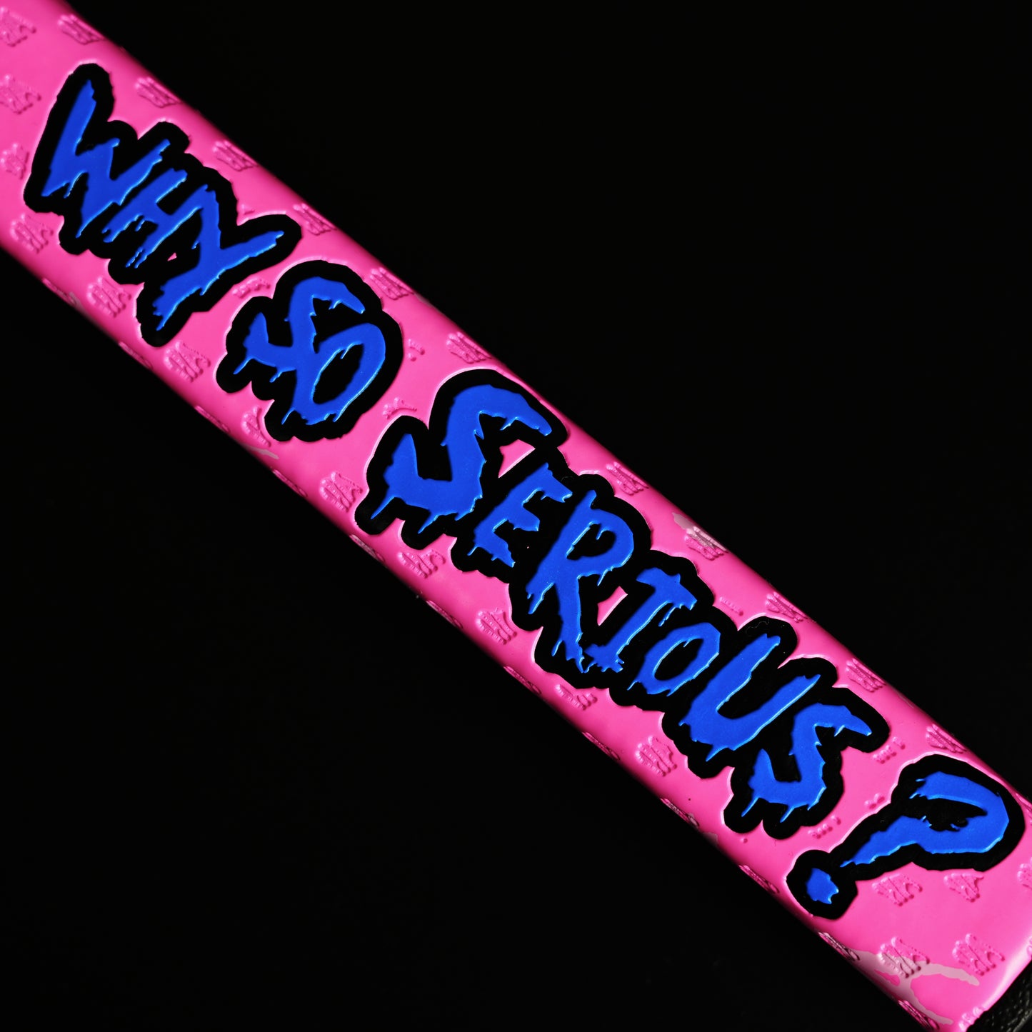 "WHY SO SERIOUS" Joker PISTOL PRO Golf Putter Grip