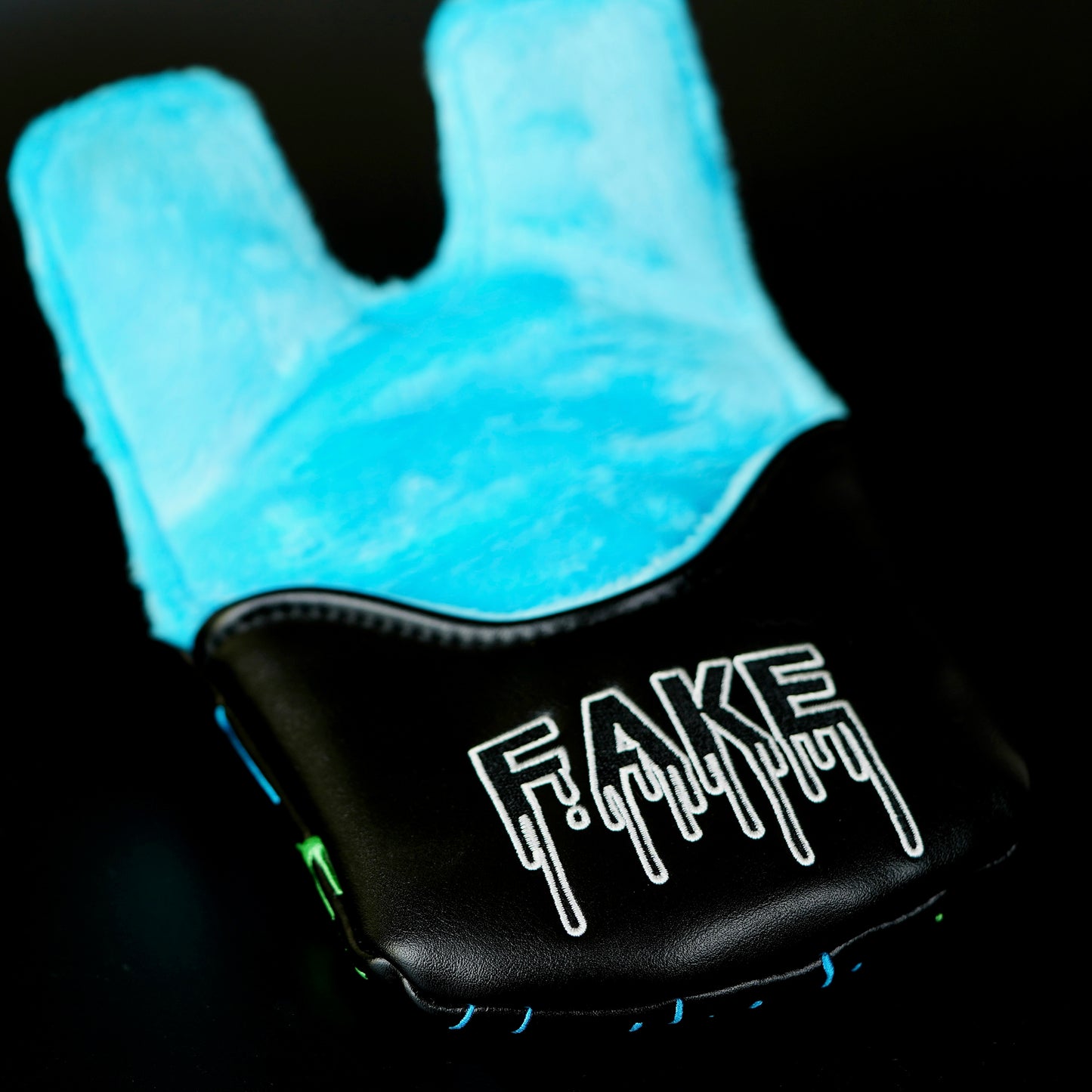 "FAKE "Luxury Tiber -Regular Or Center Shaft Mallet Golf Headcover
