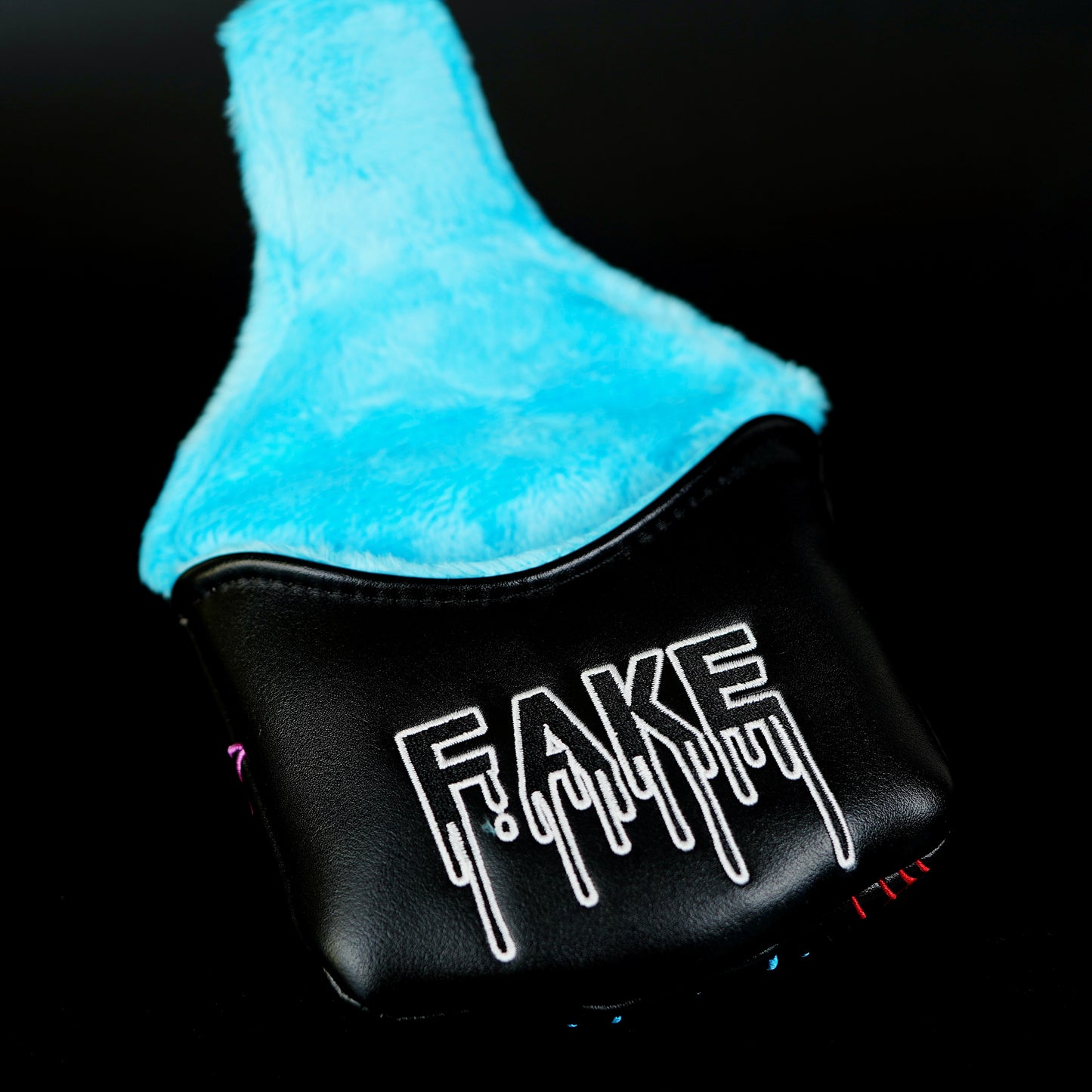 "FAKE "Luxury Tiber -Regular Or Center Shaft Mallet Golf Headcover