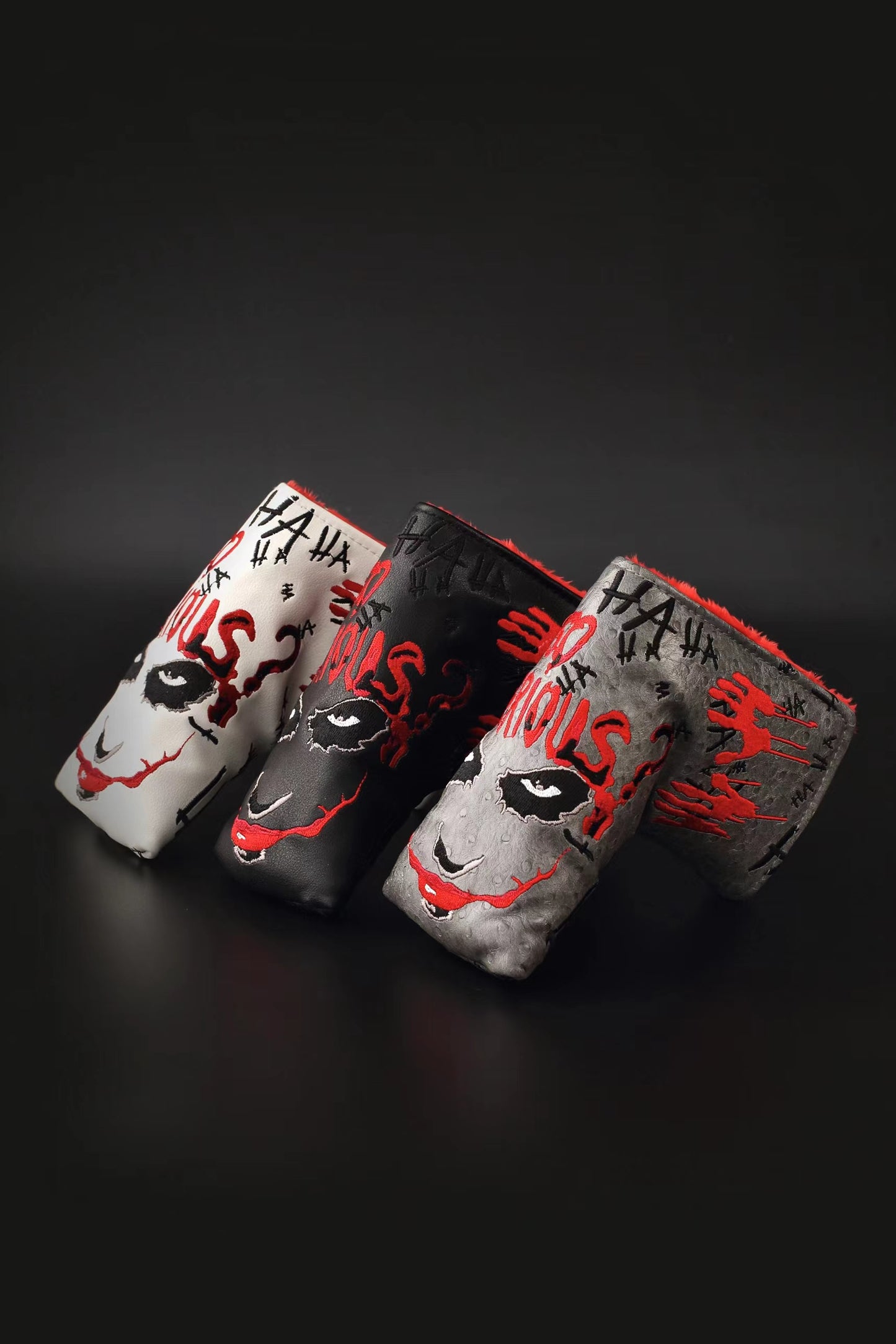 Upgraded Classic Joker Design Blade Putter Headcover by GOSH