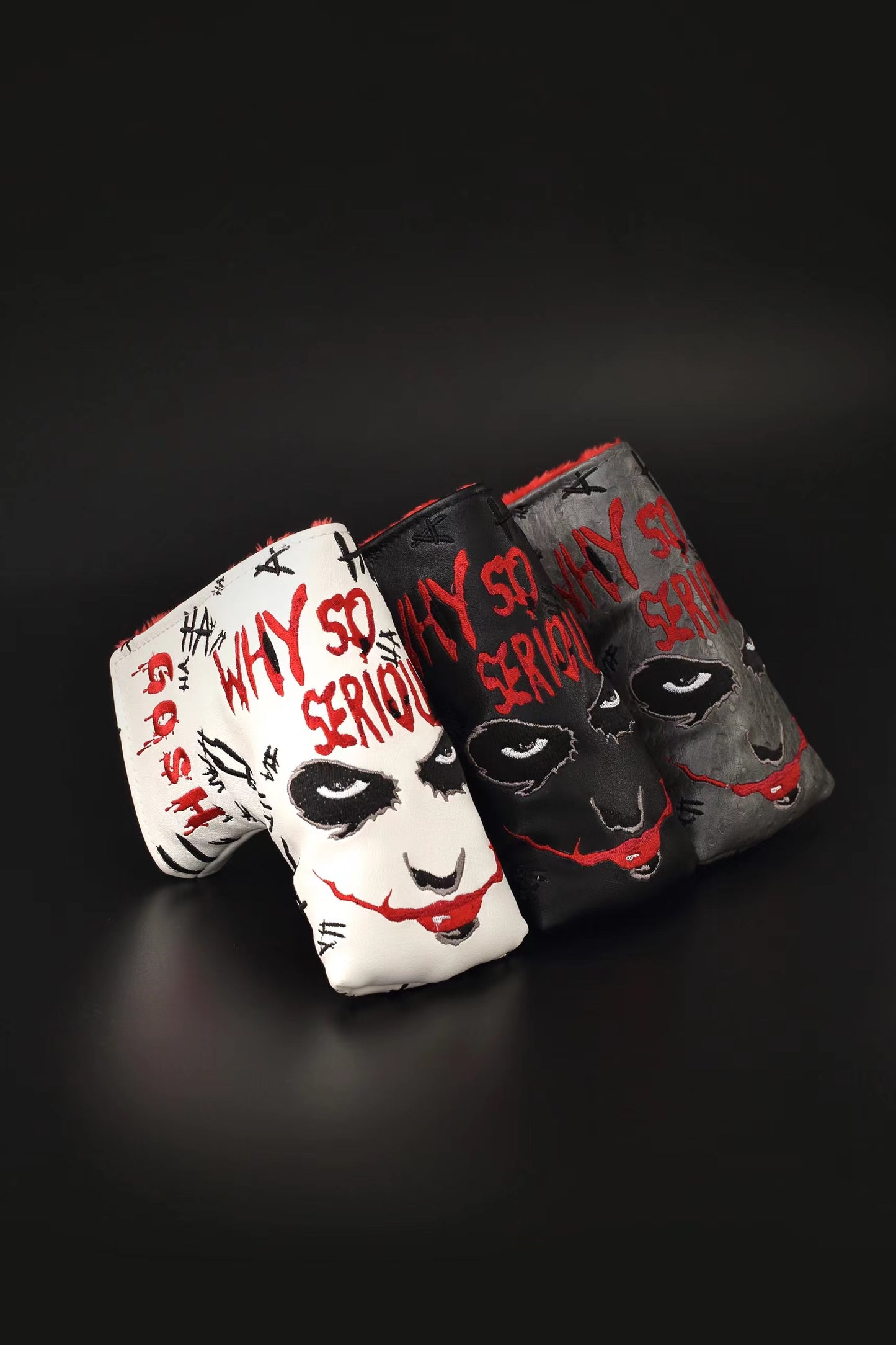 Upgraded Classic Joker Design Blade Putter Headcover by GOSH