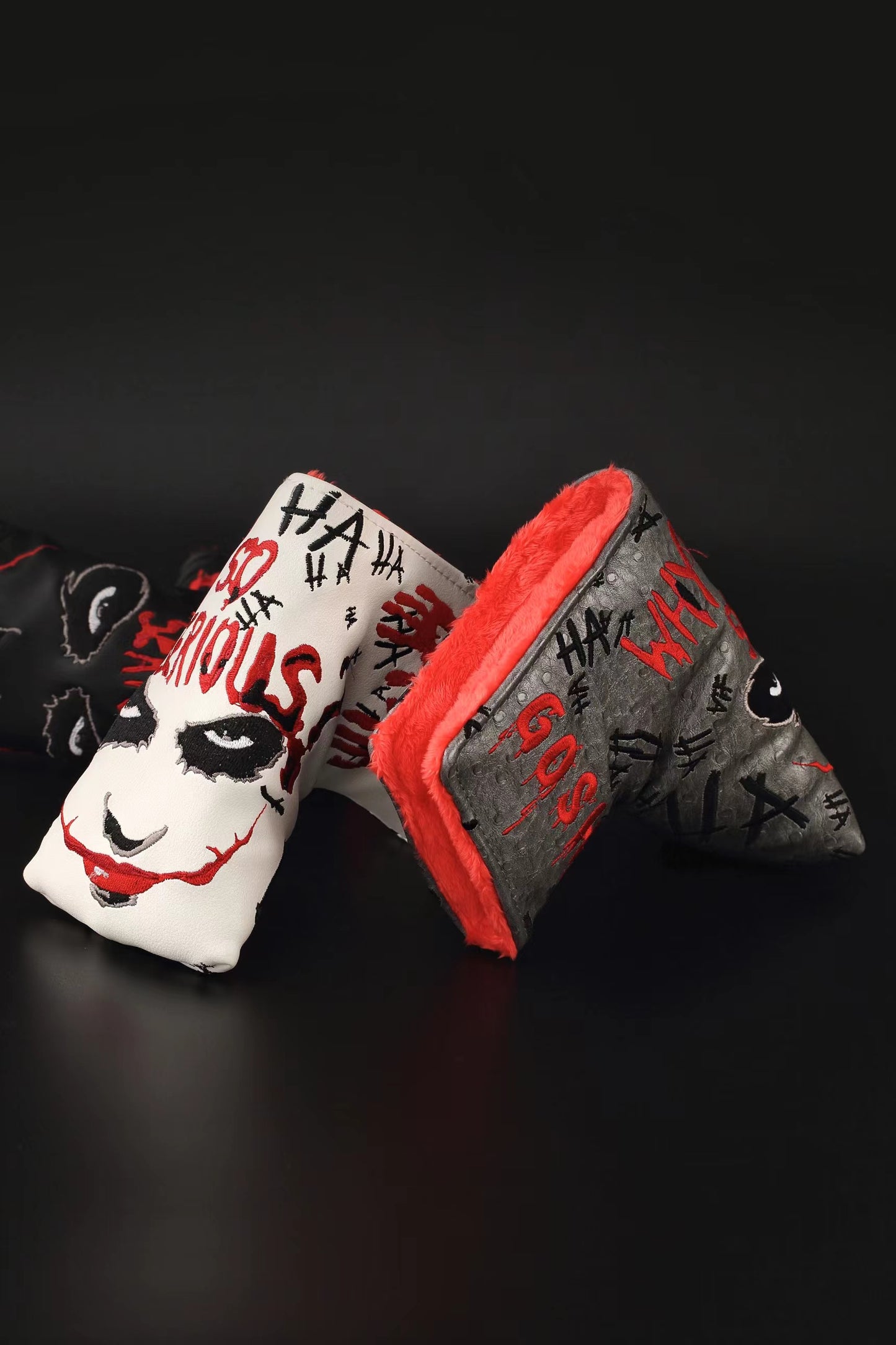 Upgraded Classic Joker Design Blade Putter Headcover by GOSH