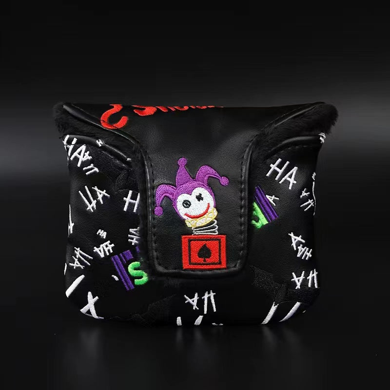 Smiley Face Tiber -Mallet Putter Headcover