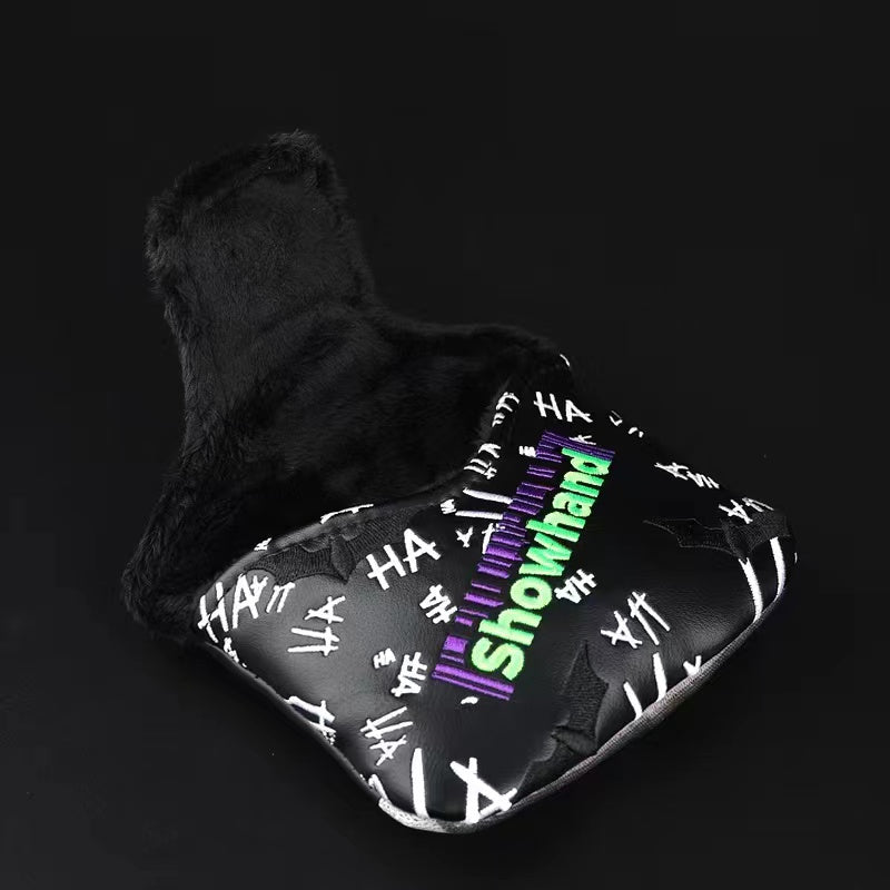 Smiley Face Tiber -Mallet Putter Headcover
