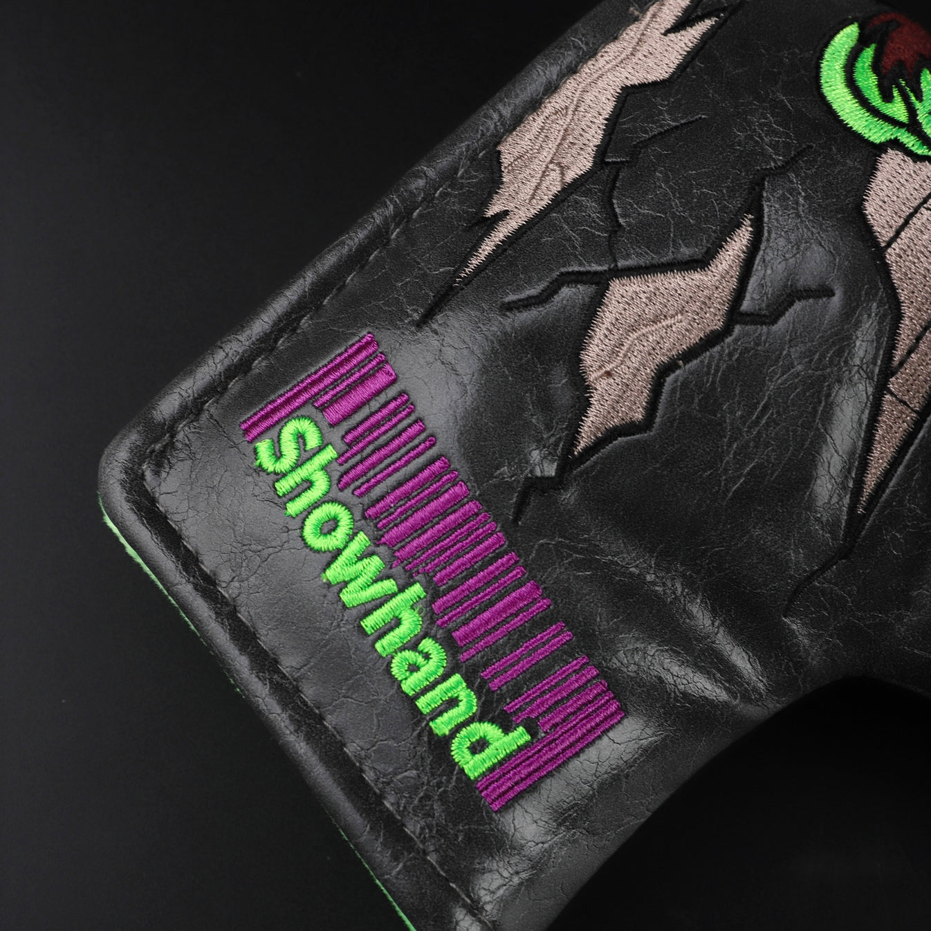 10 Hulk x Super TiberBlade Putter Headcover ShowHand Golf