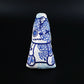 #30 Blue&White Tiber - Blade Putter Headcover