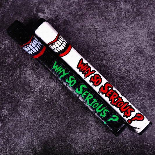 "WHY SO SERIOUS" Joker PISTOL PRO Golf Putter Grip