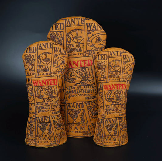 Pirate Outlaw Bounty Poster- Driver/FW/Hybrid Headcover