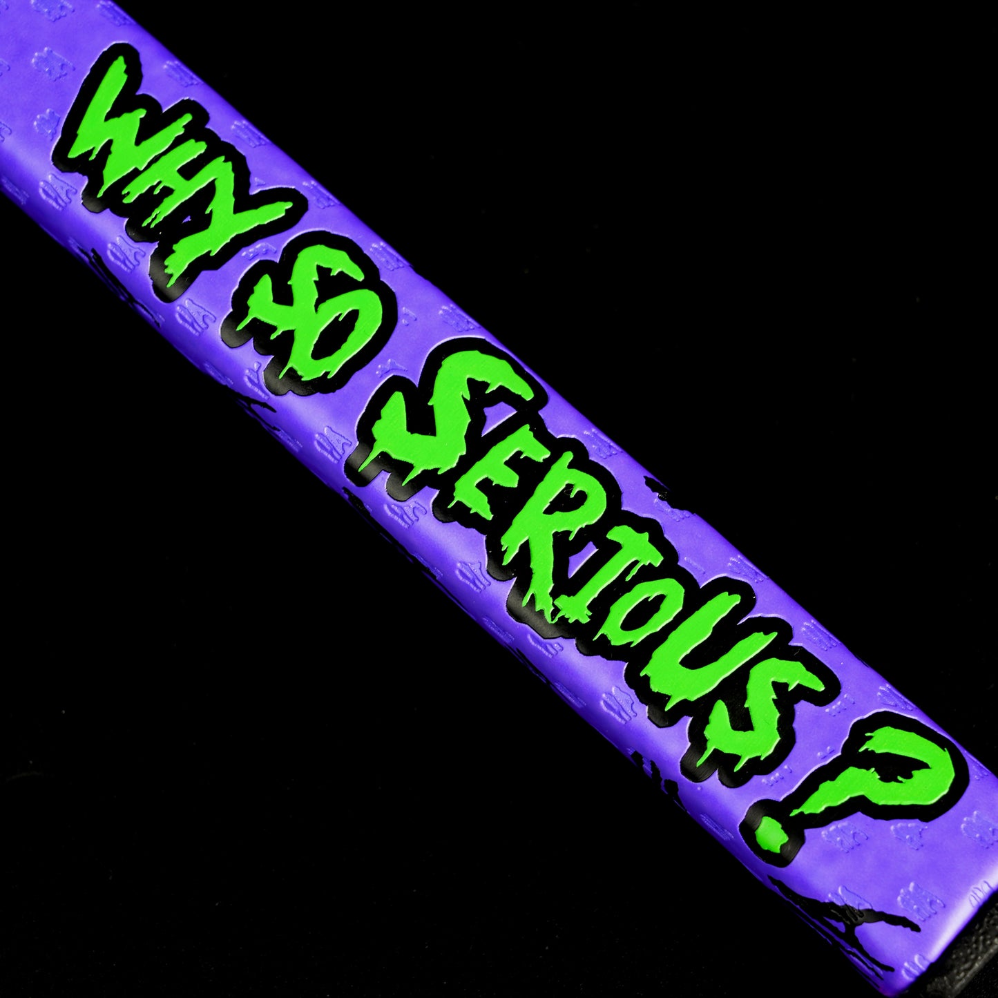 "WHY SO SERIOUS" Joker PISTOL PRO Golf Putter Grip