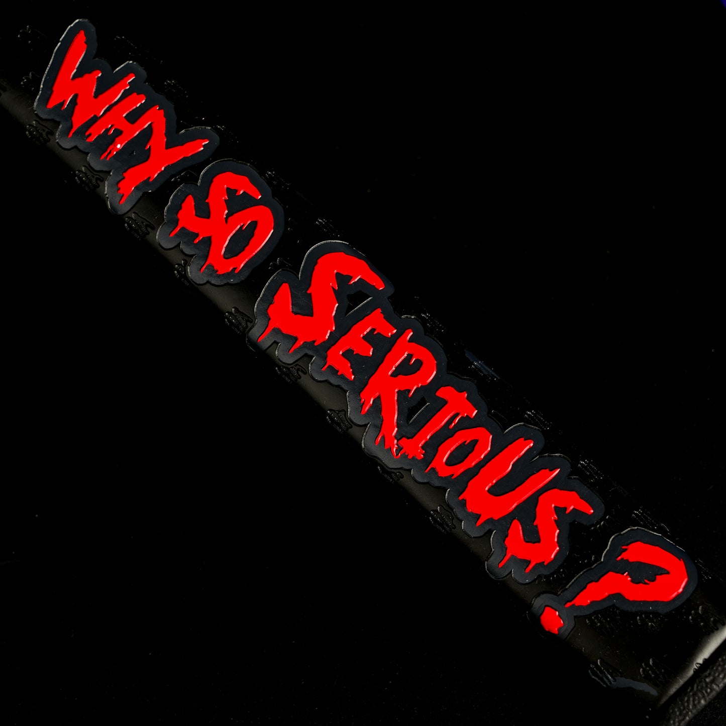 "WHY SO SERIOUS" Joker PISTOL PRO Golf Putter Grip