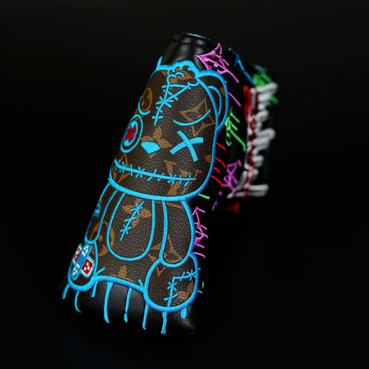 "FAKE "Luxury Tiber -Blade Putter Headcover