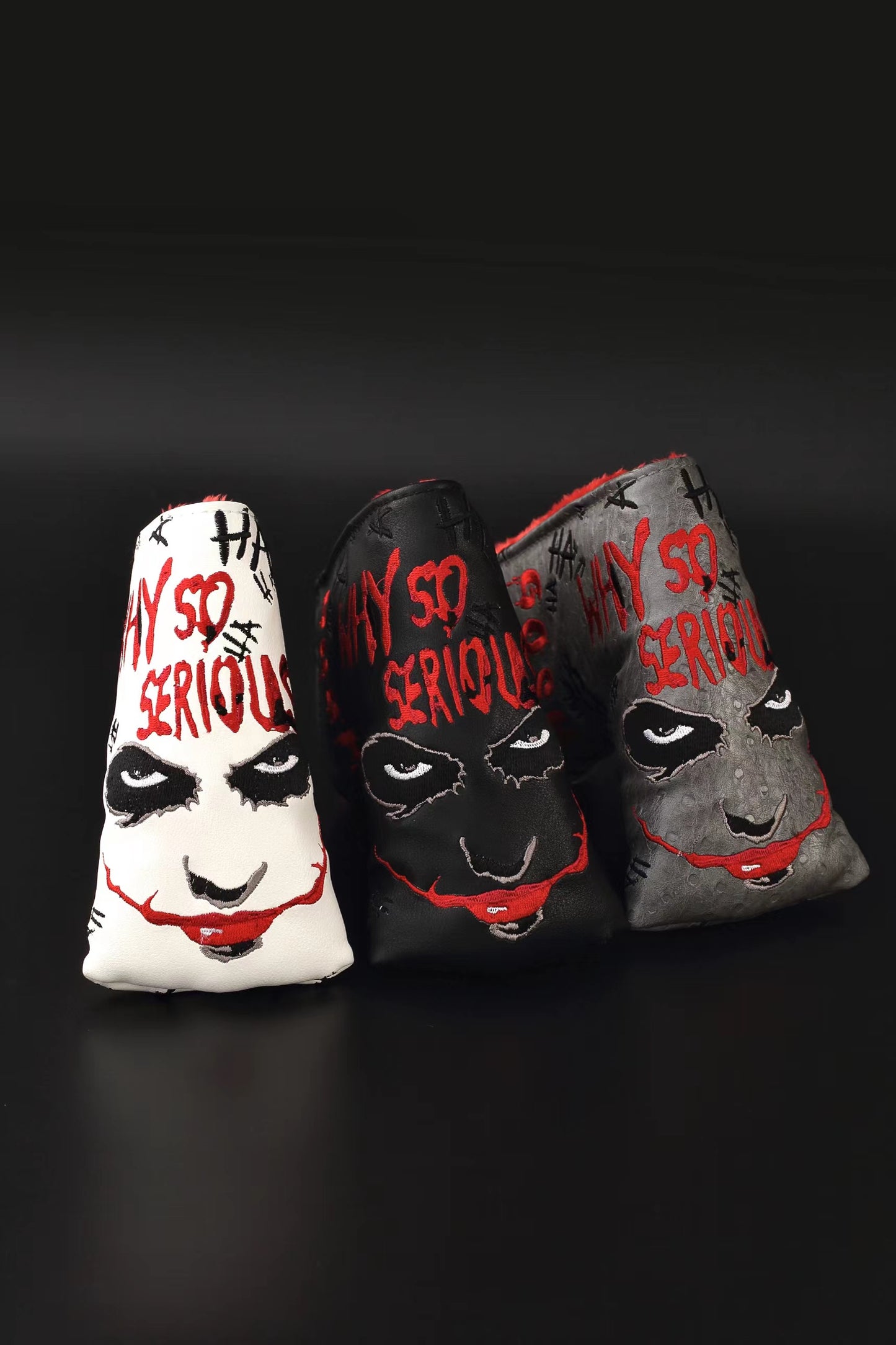 Upgraded Classic Joker Design Blade Putter Headcover by GOSH