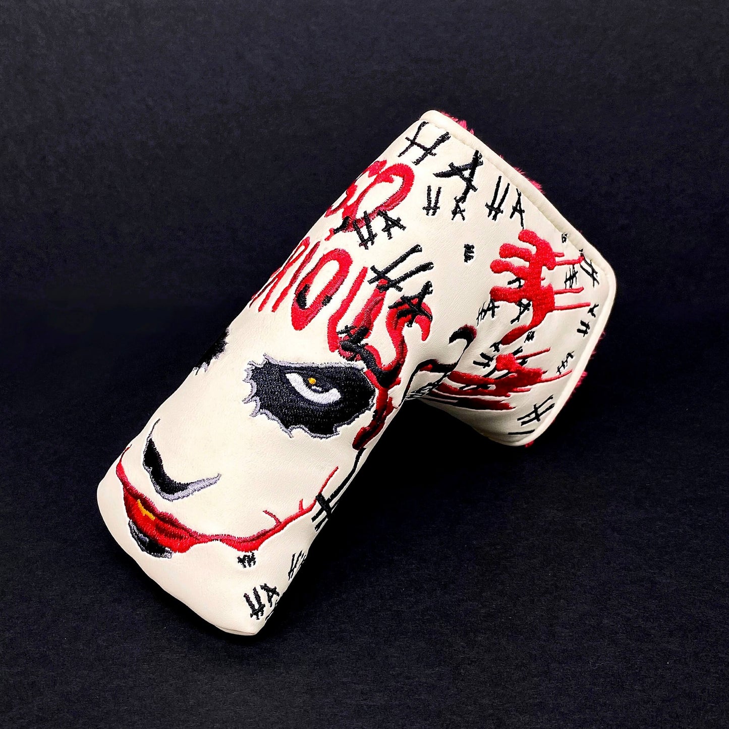 Classic Joker Design Blade Putter Headcover By GOSH LINE